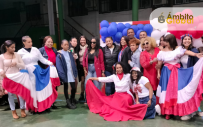 Los dominicanos en Valencia celebran con orgullo el 181 aniversario de la Independencia