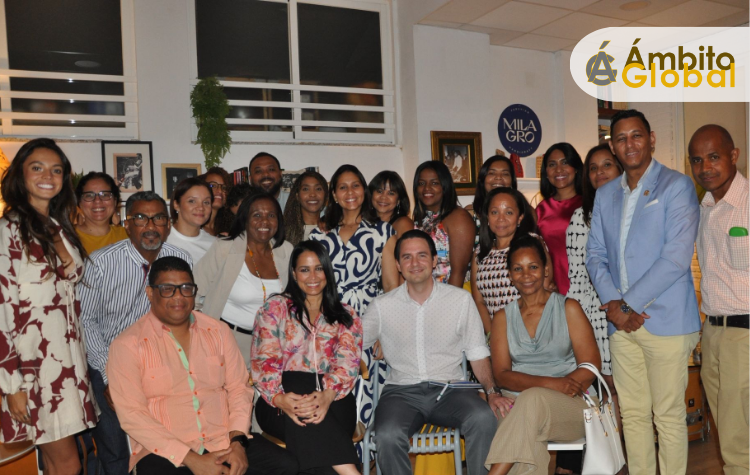 Viceministra Celinés Toribio se reúne con asociaciones y emprendedores de la diáspora dominicana en Valencia