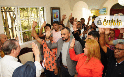 Francisco Javier García suma apoyo político en Azua juramenta exdirigentes de Esperanza Democrática