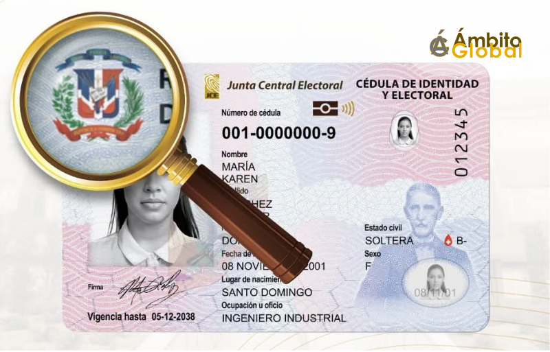 JCE desmiente alteración del Escudo Nacional en la nueva cédula